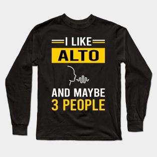 3 People Alto Long Sleeve T-Shirt